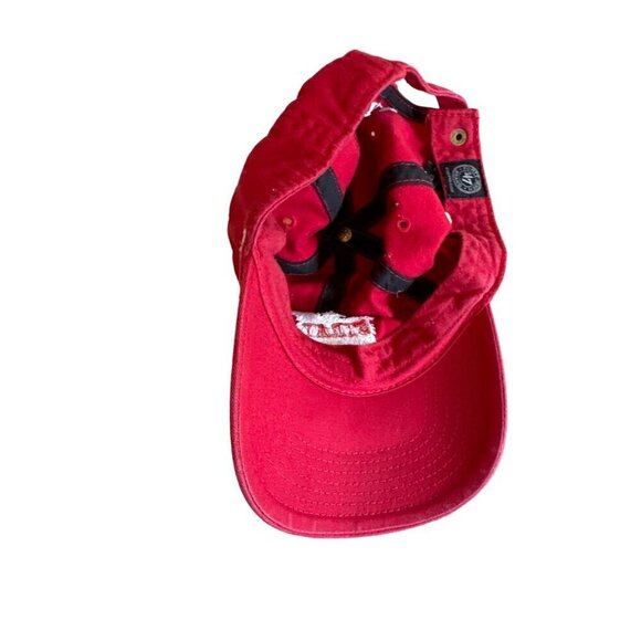 The Stray Dog Kids' Red Adjustable Baseball Cap By '47 Brand - Picture 5 of 7